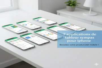7 Applications de Tableur Sympas pour iPhone